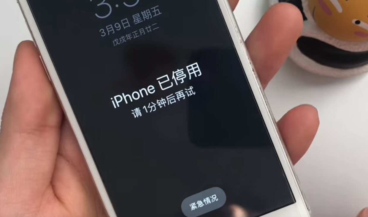 苹果锁屏密码可以输错多少次（iphone锁屏密码可以输错几次）