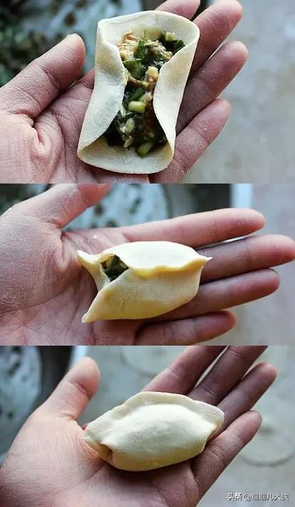 包饺子的手法（包饺子的手法视频）