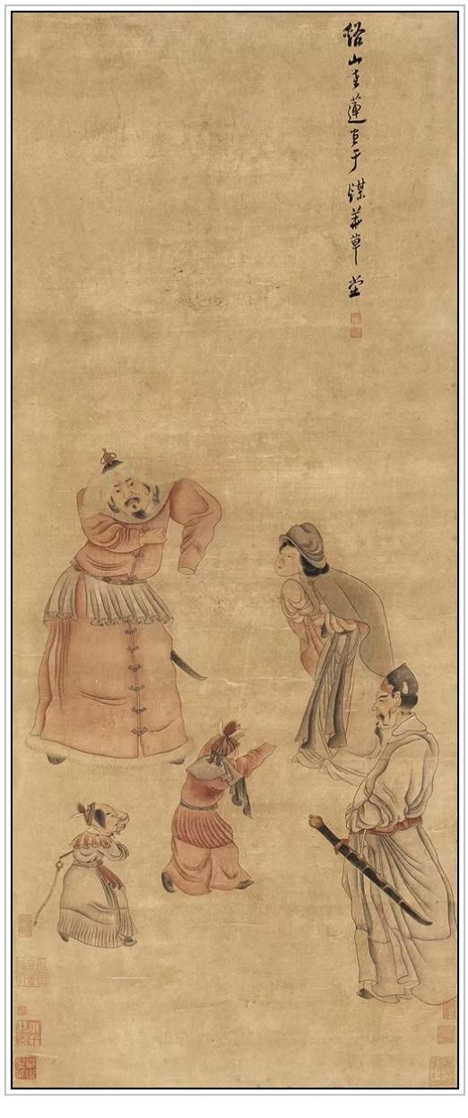 陈洪绶是明代后期著名的文人画家（明代陈洪绶的版画作品）