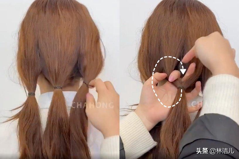 如何扎丸子头发的简单方法（如何扎丸子头发的简单方法初中生）