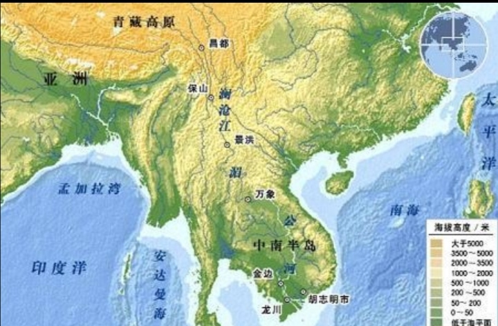 湄公河发源于哪里（湄公河发源于哪里在我国境内被称为）