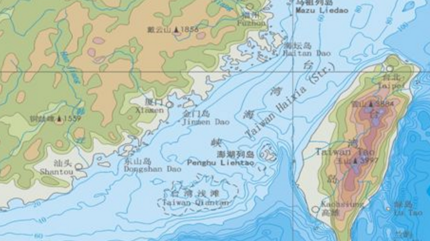 台湾海峡有多宽（台湾海峡有多宽多深）